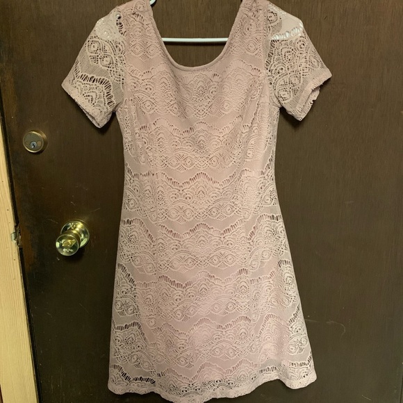 Xhilaration Dresses & Skirts - Pink lace dress
